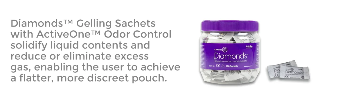 Diamonds™ Gelling and Odor Control Sachets