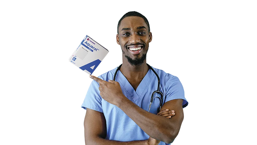a man holding a box