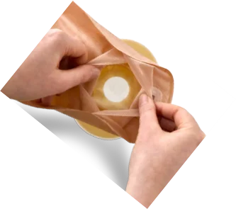 a person holding a yellow object