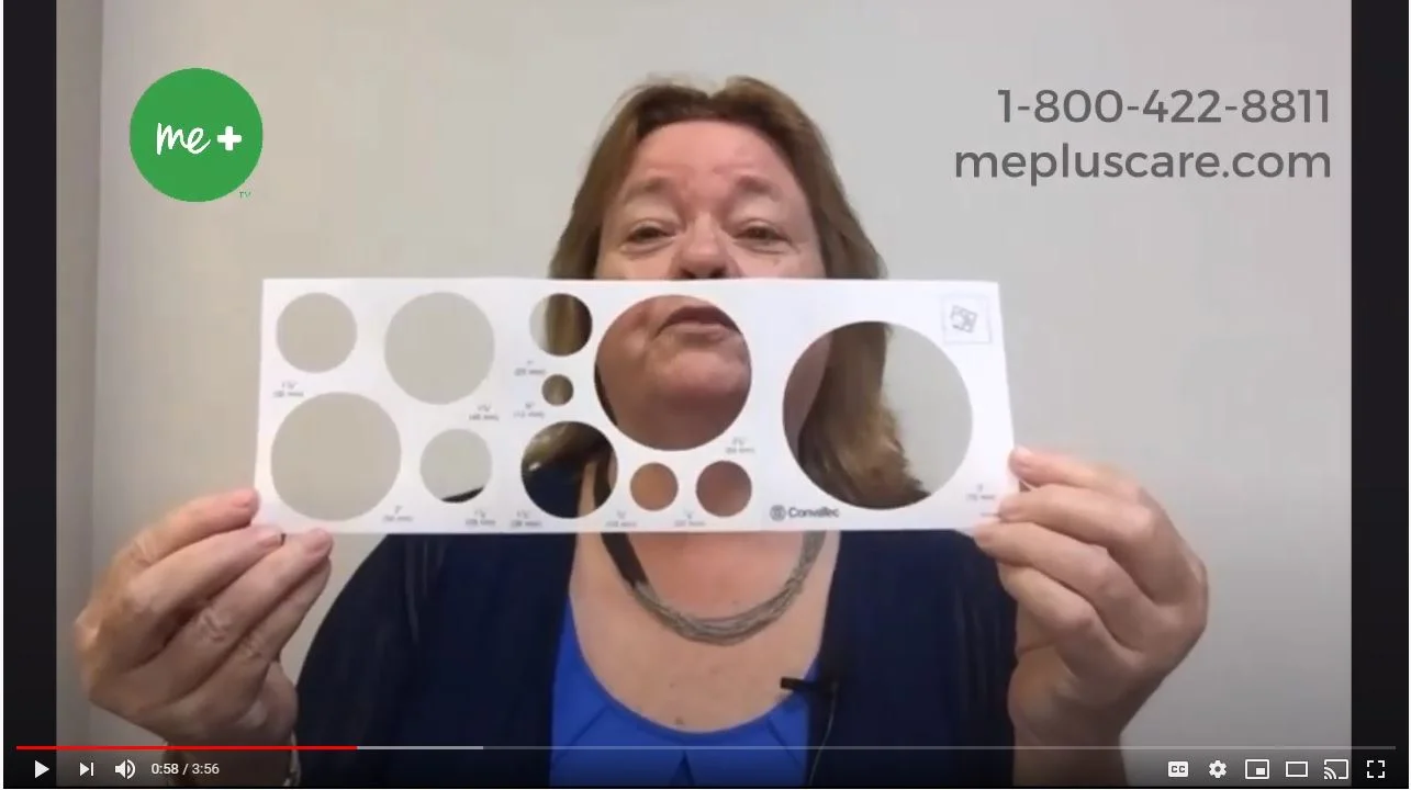 Stoma Measuring Guide Video for HCPs using telehealth