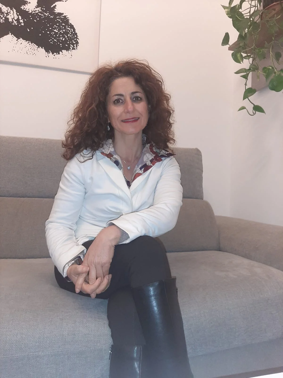 Donna seduta