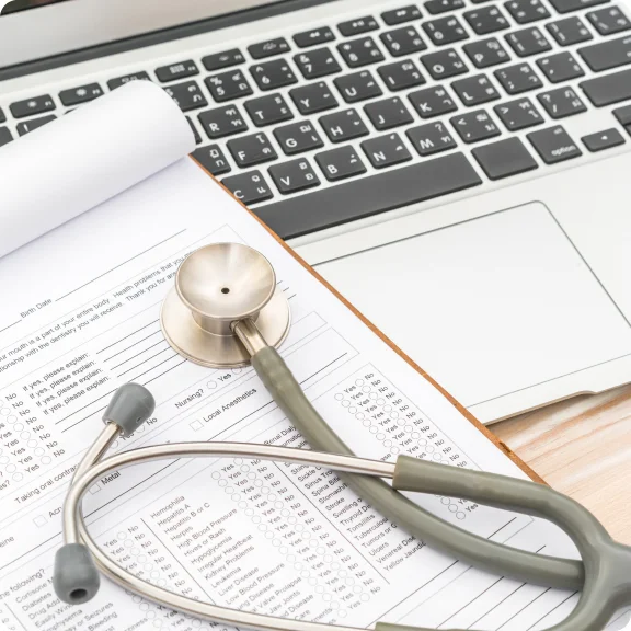 a stethoscope